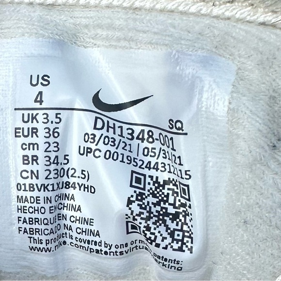 Nike Air Max 1 Patta Waves Monarch - Size 4 Men’s, 5.5 Women’s - Picture 8 of 8